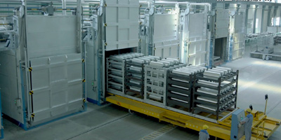 aluminum process factory